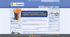 Desktop Screenshot of ecommerce.ofiexperts.es